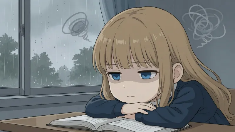 やる気をなくしている女性