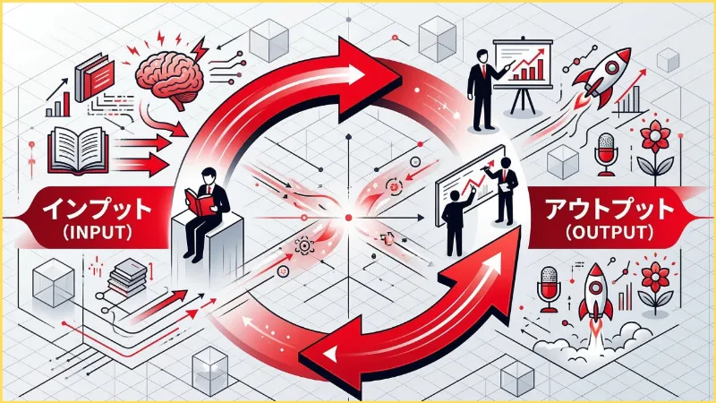 インプットとアウトプットが循環する読書術